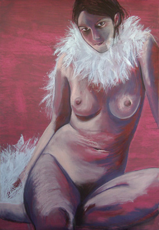 pastel nu f&eacute;minin boa 5