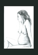 croquis femme enceinte 3