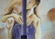 pastel nu f&eacute;minin