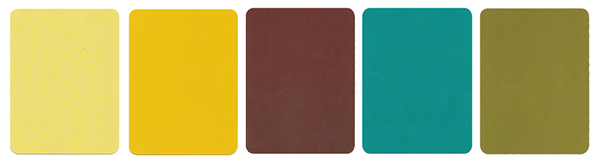 Tirage des couleurs de Berton, enfants actuels